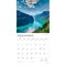 Norway | 2026 12 x 24 Inch (Hanging) Monthly Square Wall Calendar | Plastic-Free